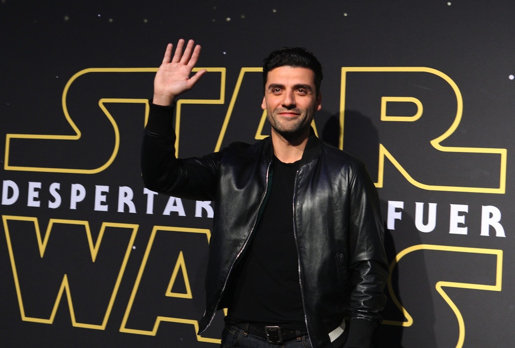 Tymczasem Oscar Isaac promuje
