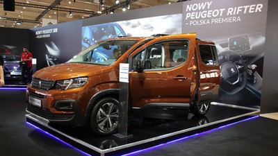 Peugeot Rifter - premiera podczas Poznań Motor Show 2018