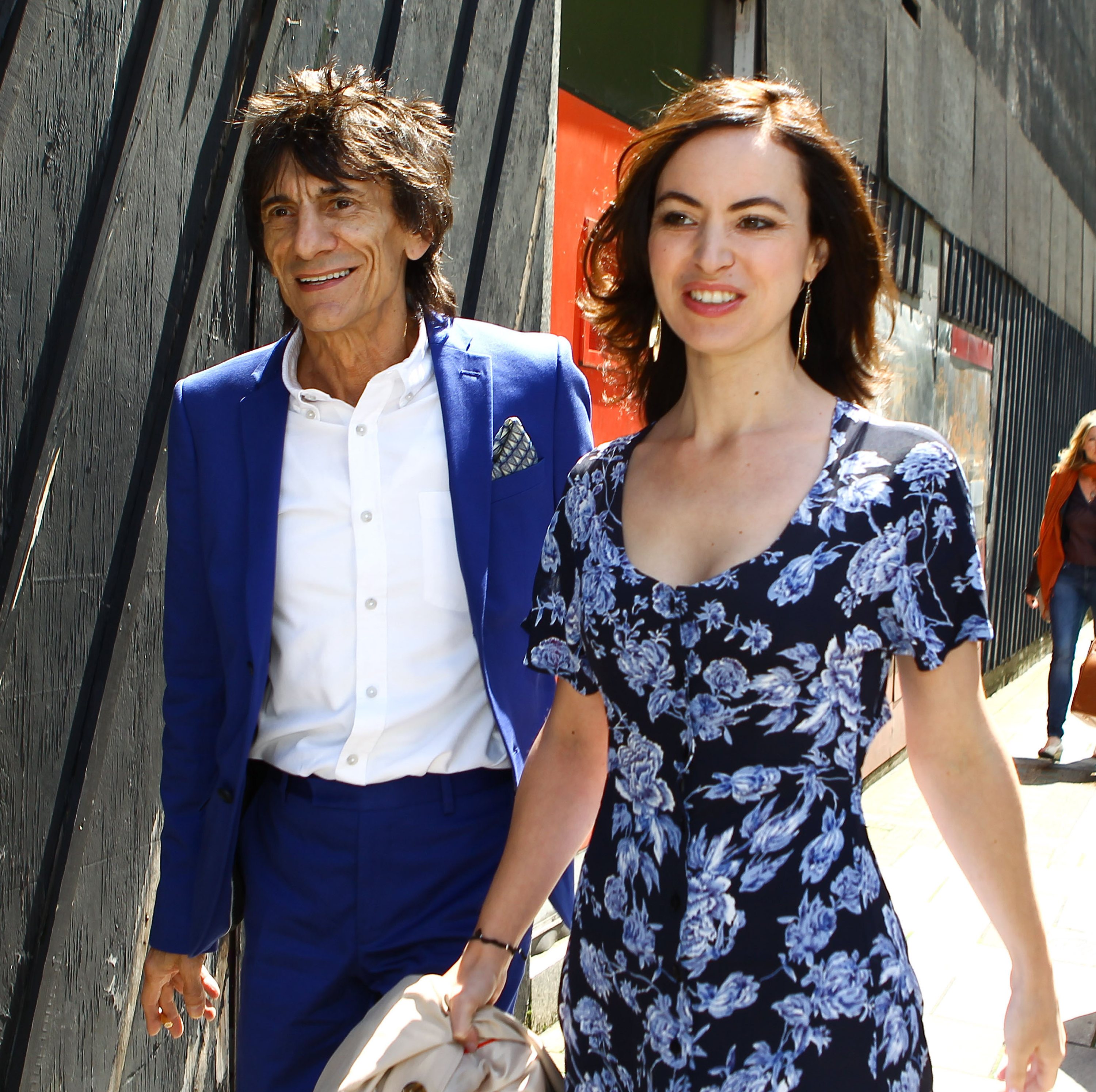 Ronnie Wood i Sally Humphries