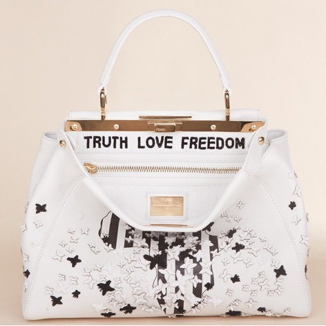Fendi - Peekaboo bag Naomie Harris
