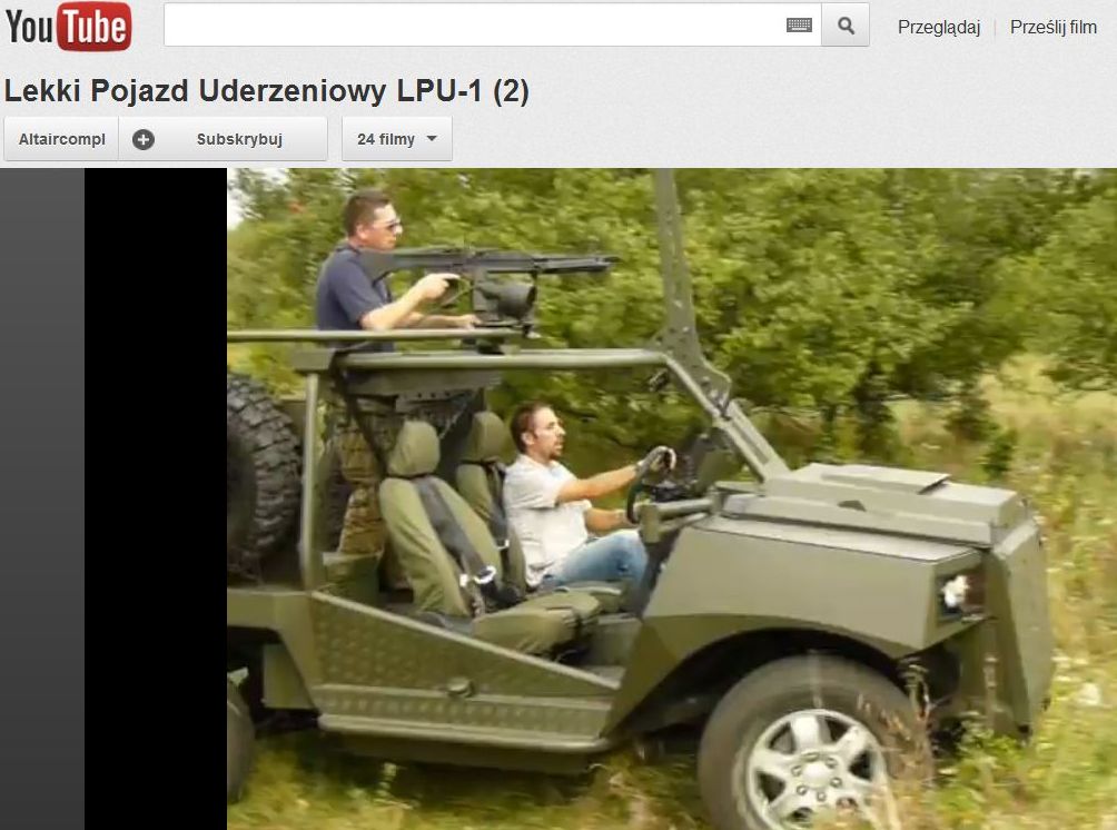 Autorem LPU-1 jest firma Concept, będąca m.in. jedynym w Europie Środkowej producentem mobilnych platform szturmowych. Pojazd w wersji podstawowej waży 1650 kg. Jego zasięg (przy wykorzystaniu dwóch 60-litrowych zbiorników) na drodze utwardzonej wynosi 1200 km, a w terenie 800 km. Cechą charakterystyczną pojazdu jest niepełna obrotnica