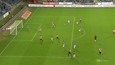 Lech - Cracovia (2:1): Covilo ratuje honor "Pasów". Bośniak uderzył jak rasowy napastnik!