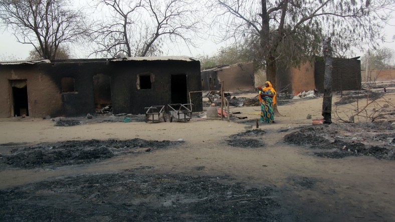 Zgliszcza miasta Baga