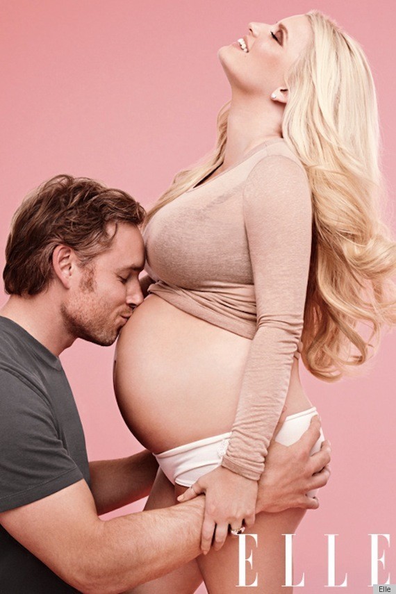 Czekając na córeczkę... Jessica Simpson w