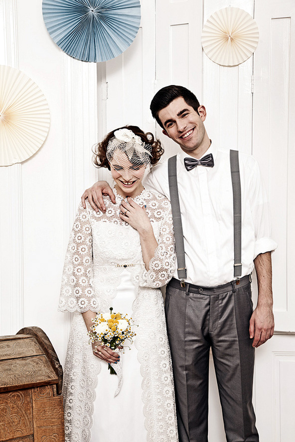 Halaszeva, Kniff és Nora Sarman vintage esküvői ruhák - Glamour
