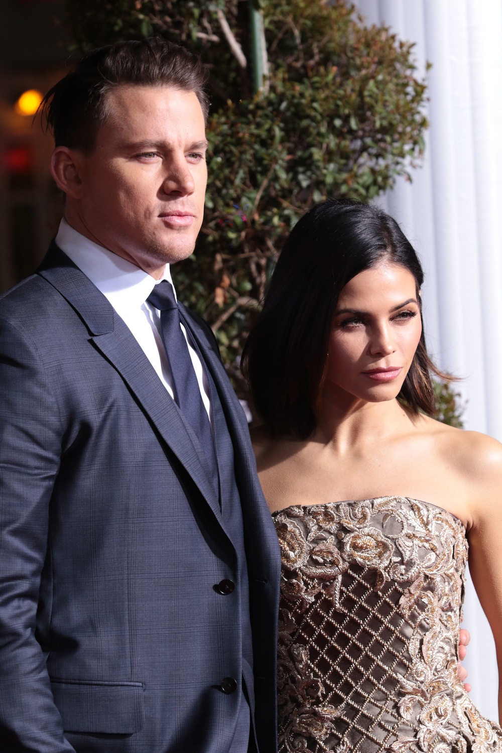 Channing Tatum i Jenna Dewan na premierze