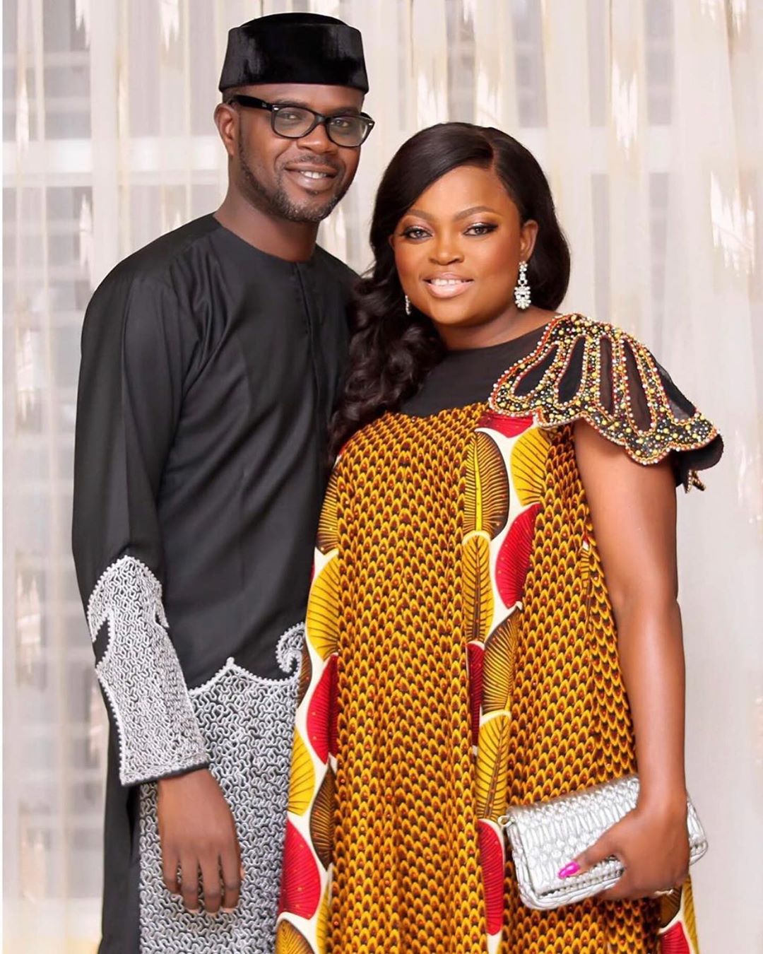 The photo of Funke Akindele and her beautiful family will definitely be giving everyone the goosebumps today. [Instagram/JJCSkillz]