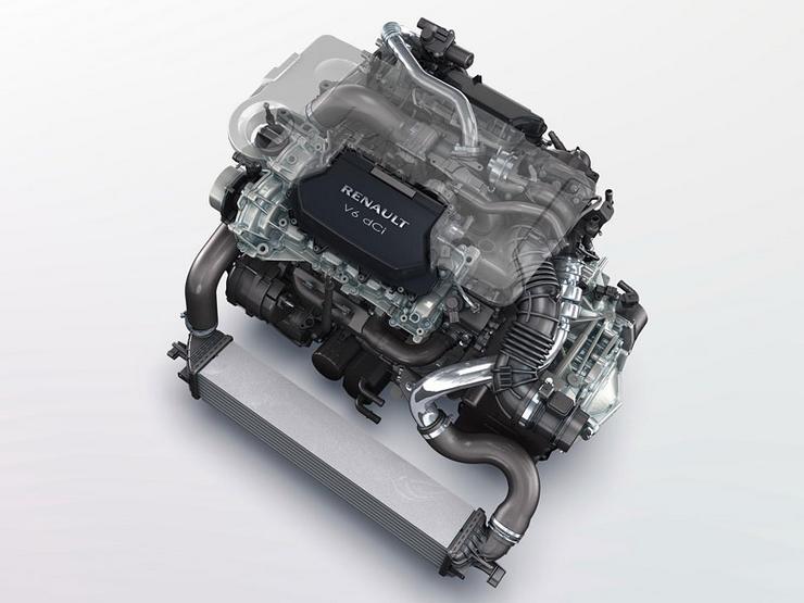Nissan renault v6 diesel engine #4