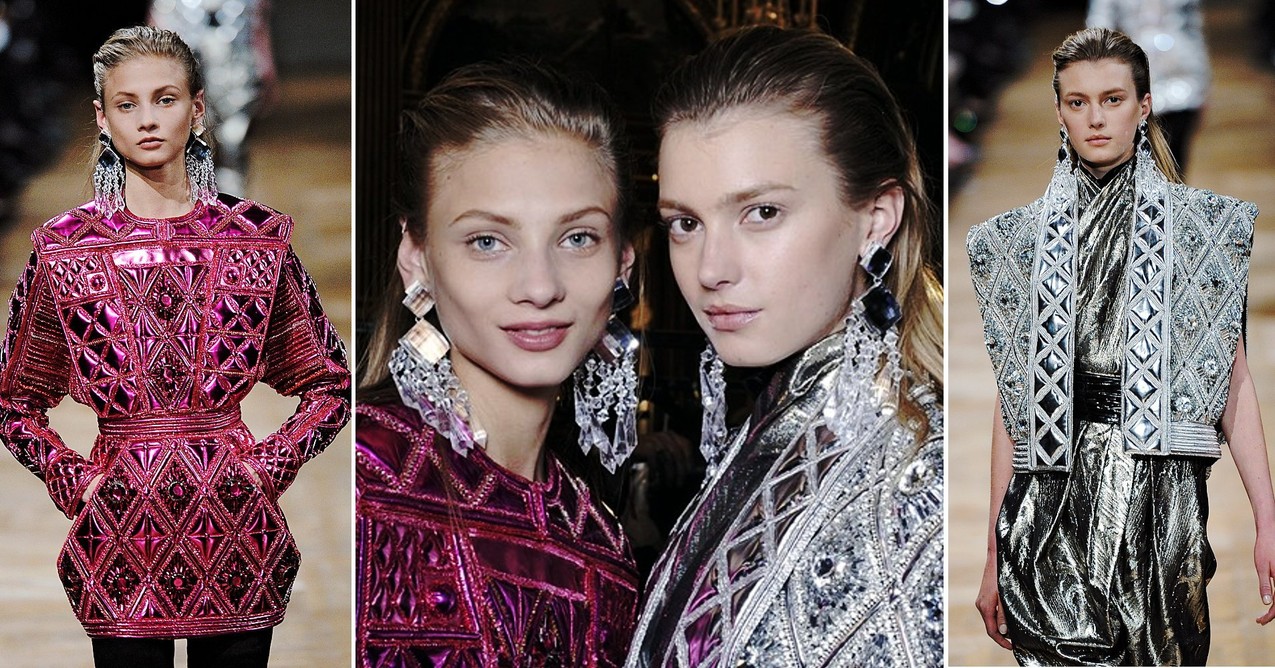 Balmain jesień-zima 2013/2014 EAST NEWS/Getty Images/Flash Press Media