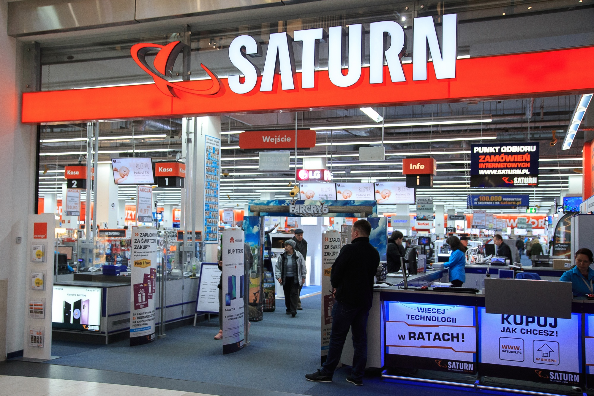 Sklepy Saturn zmienią nazwę na MediaMarkt