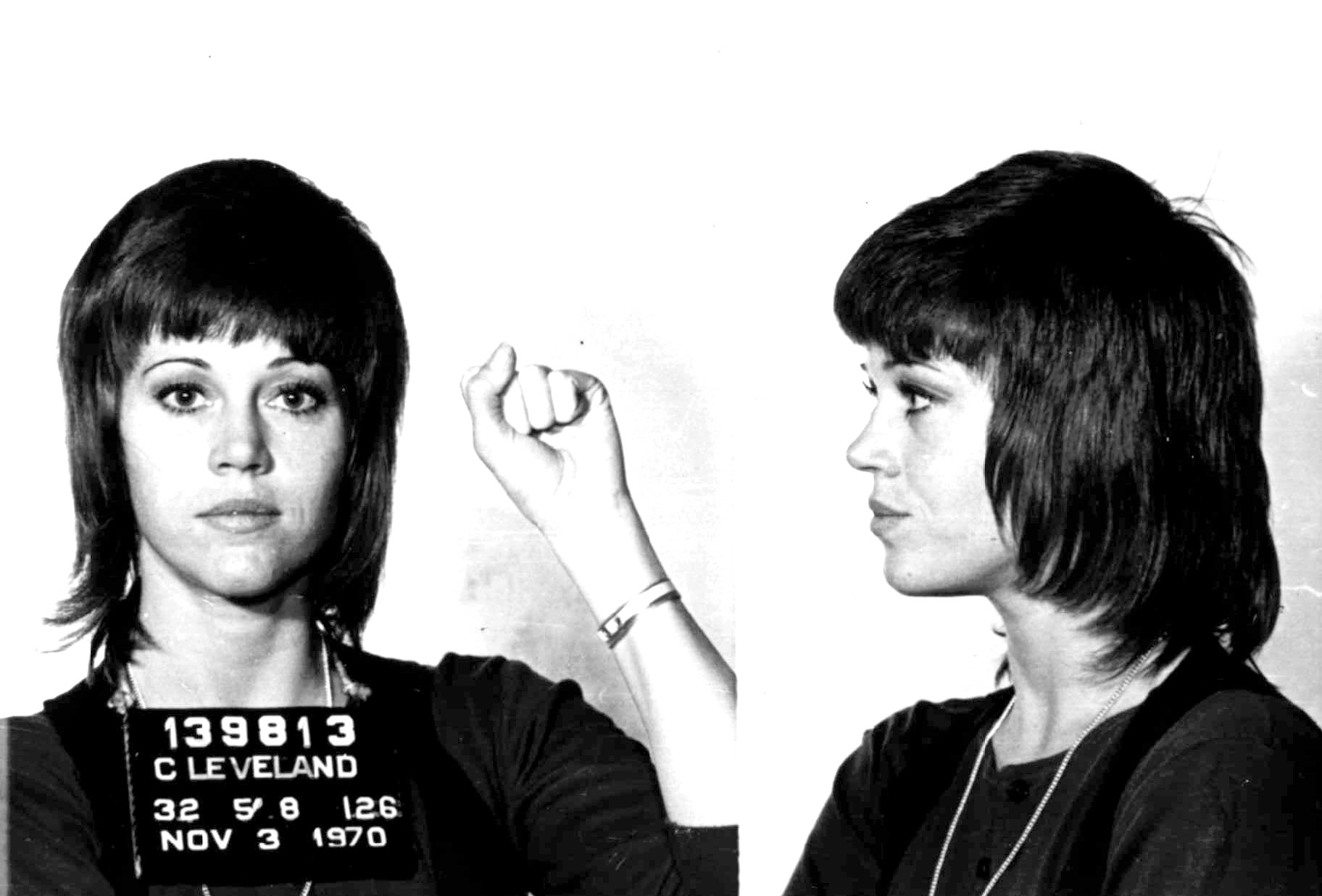Gwiazdy w kartotekach policyjnych - Jane Fonda