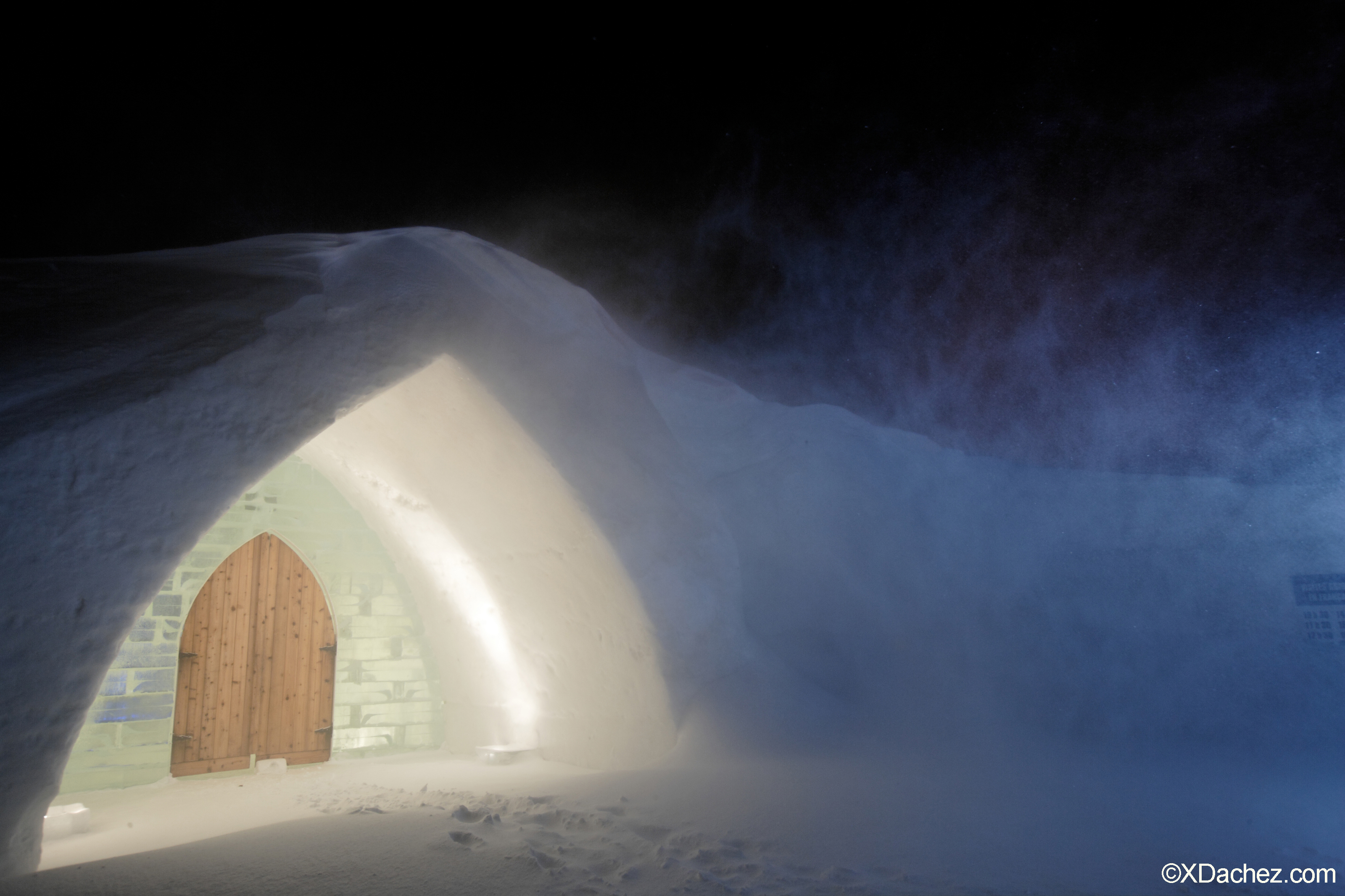 Hotel de Glace - niezwykły hotel z lodu