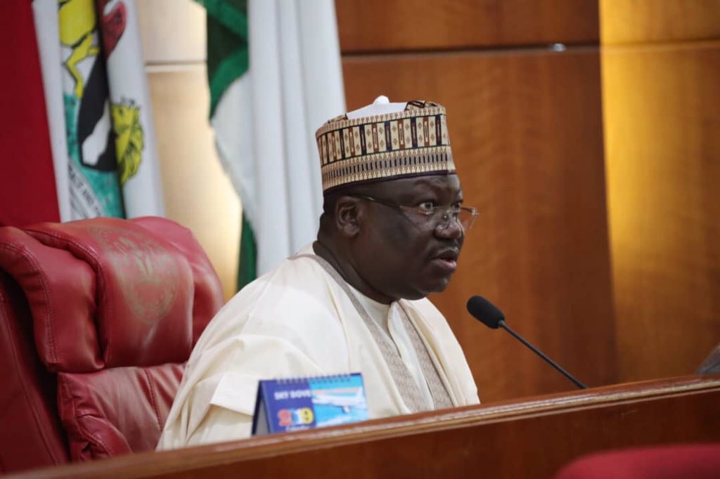 President of the Senate Dr Ahmad Lawan [Twitter/@SPNigeria]