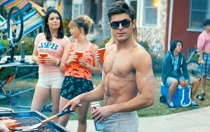 Najlepsza rola bez koszulki: Zac Efron –