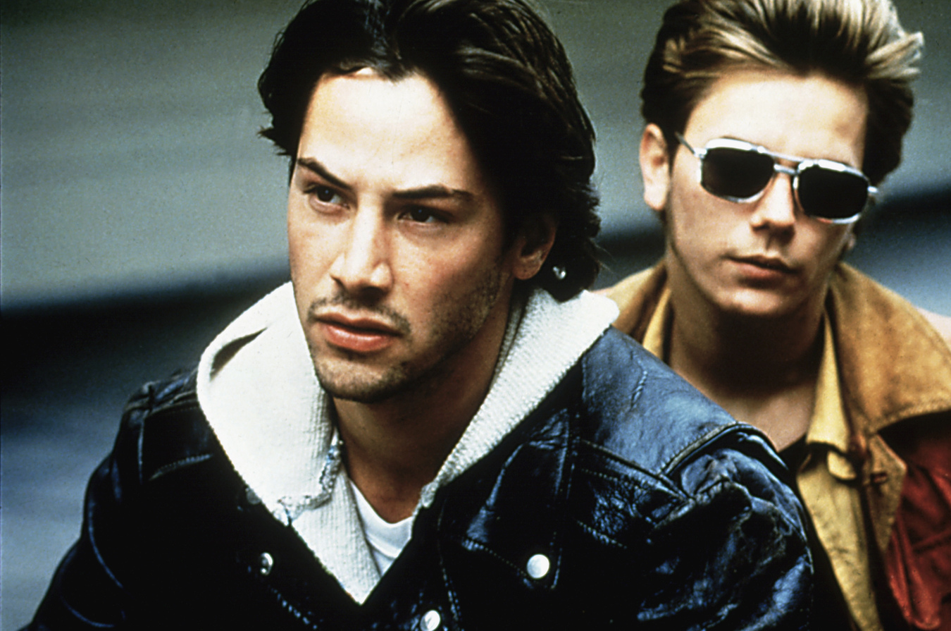 River Phoenix i Keanu Reeves w filmie