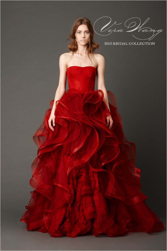 Vera Wang - Spring 2013 - Red Collection