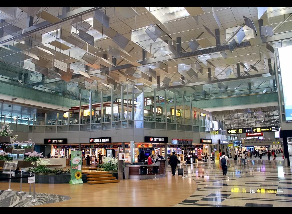 Singapore Changi Airport, lotnisko Singapur