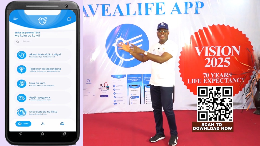 Dr Richard Okoye develops a medical app that speaks all languages. 