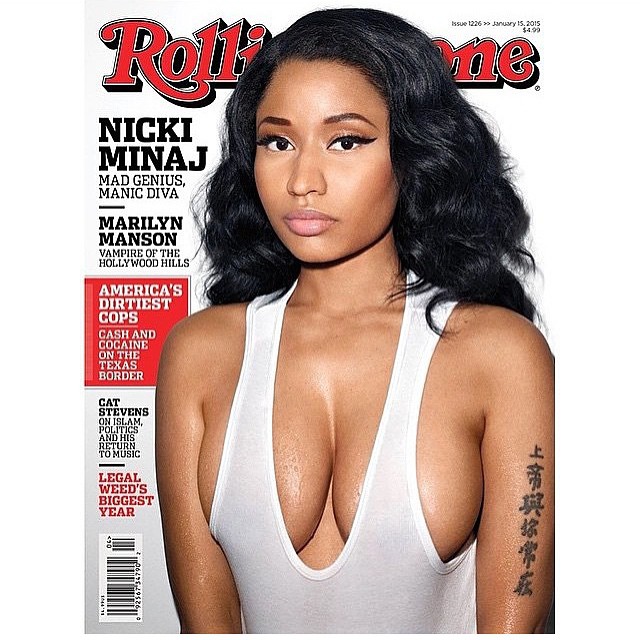 Nicki Minaj na okładce magazynu