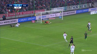 Górnik Z. - Śląsk (0:0): Goście doszli do głosu, ale Loska zatrzymał ich atak