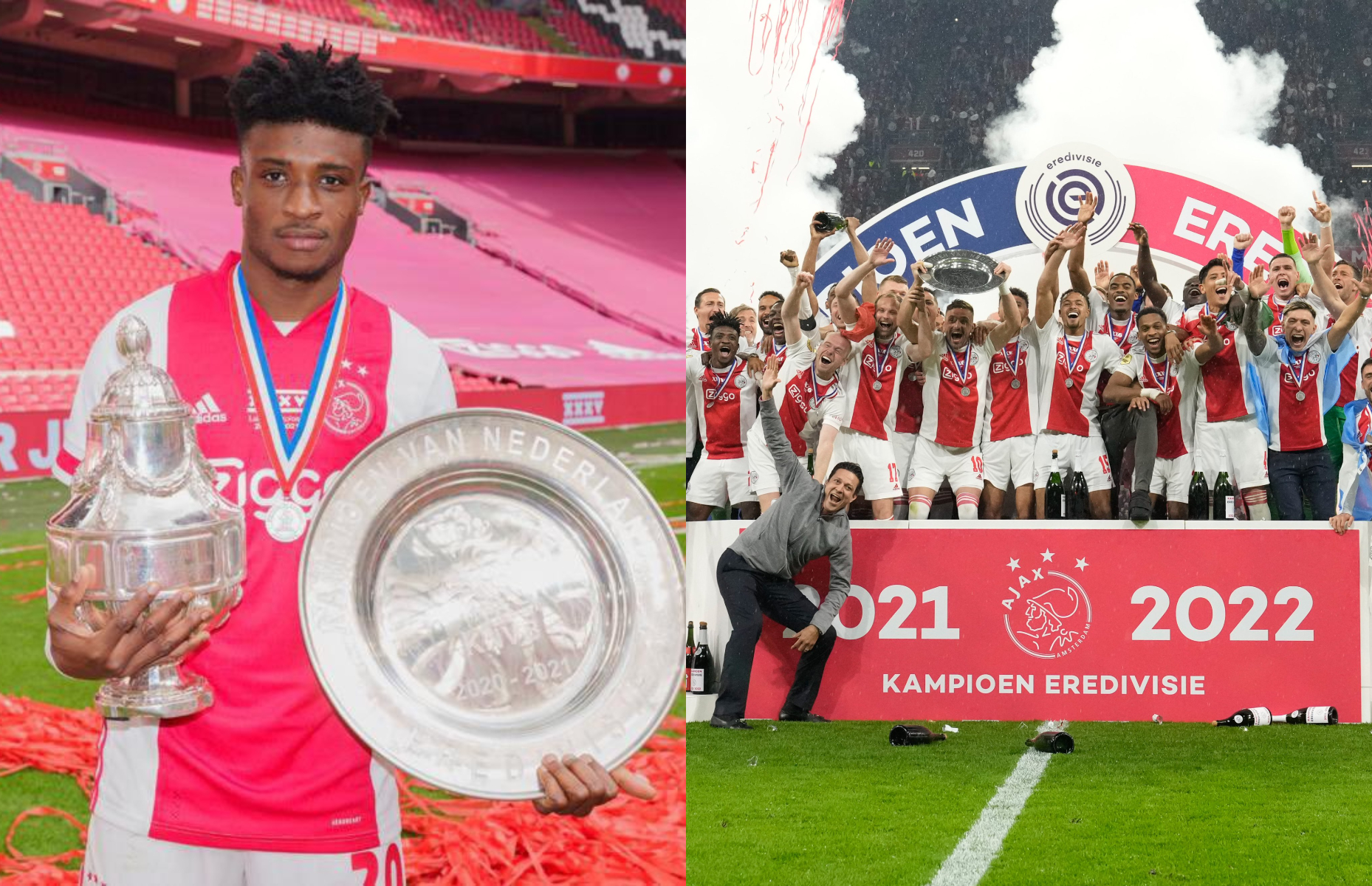 Mohammed Kudus wins second league title with Ajax