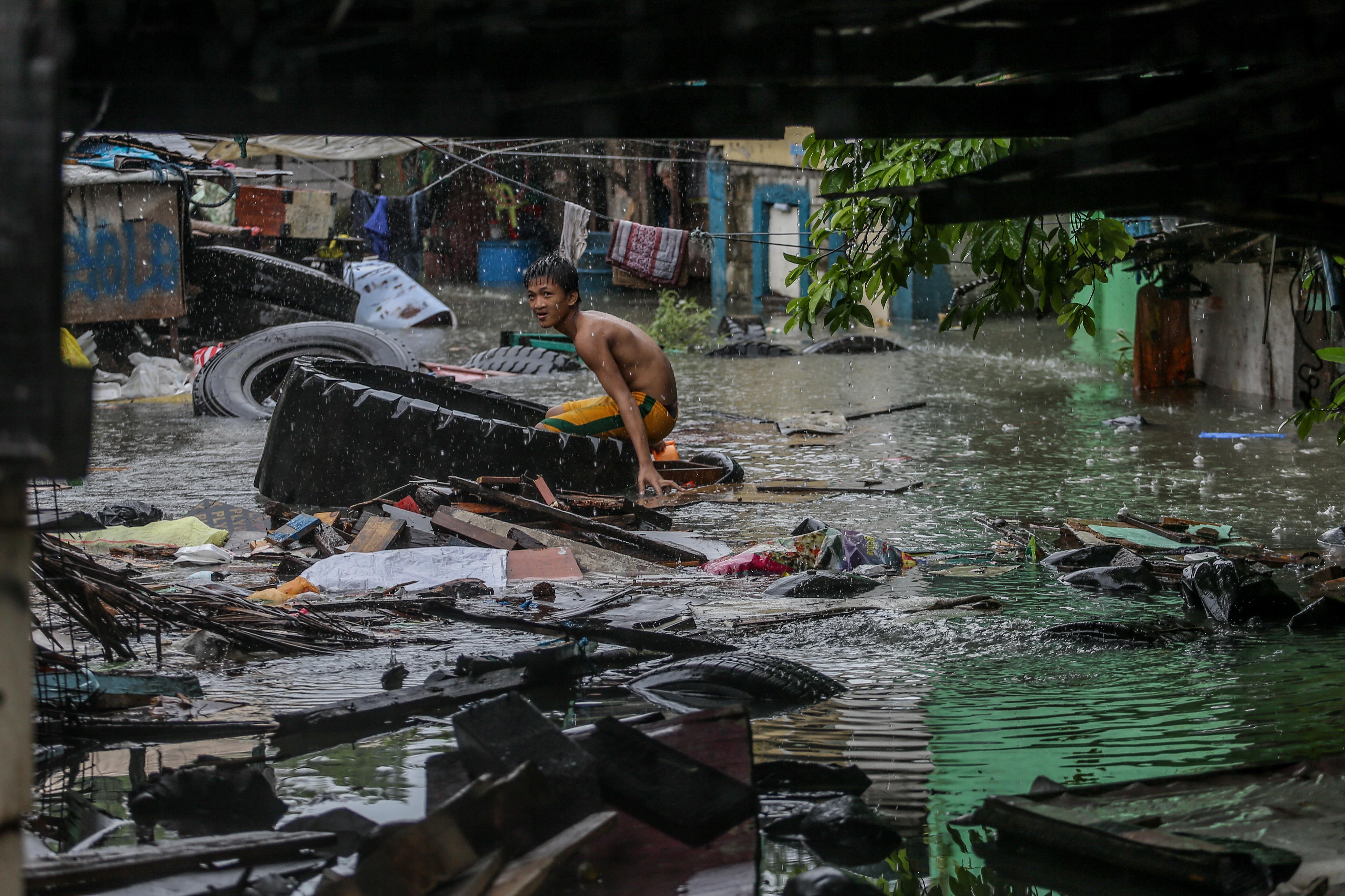 Tropical Storm Henry Hits The Philippines