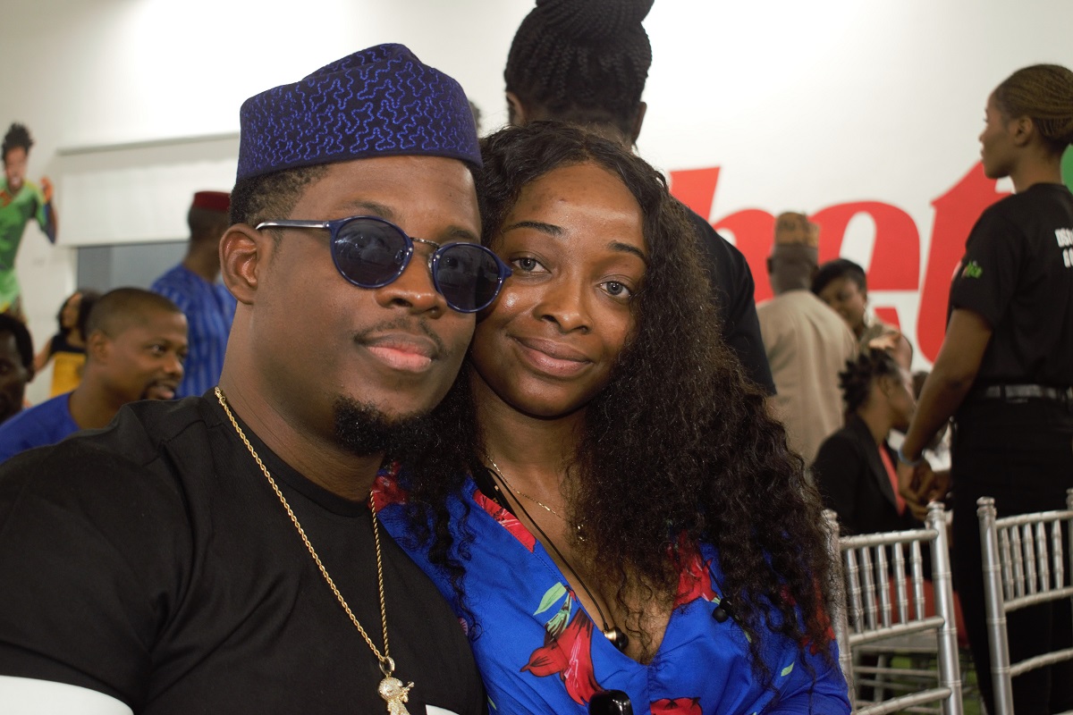 BBNaija top 5 finalist, Seyi and his girlfriend, Adesewa Adeyemo [Pulse]