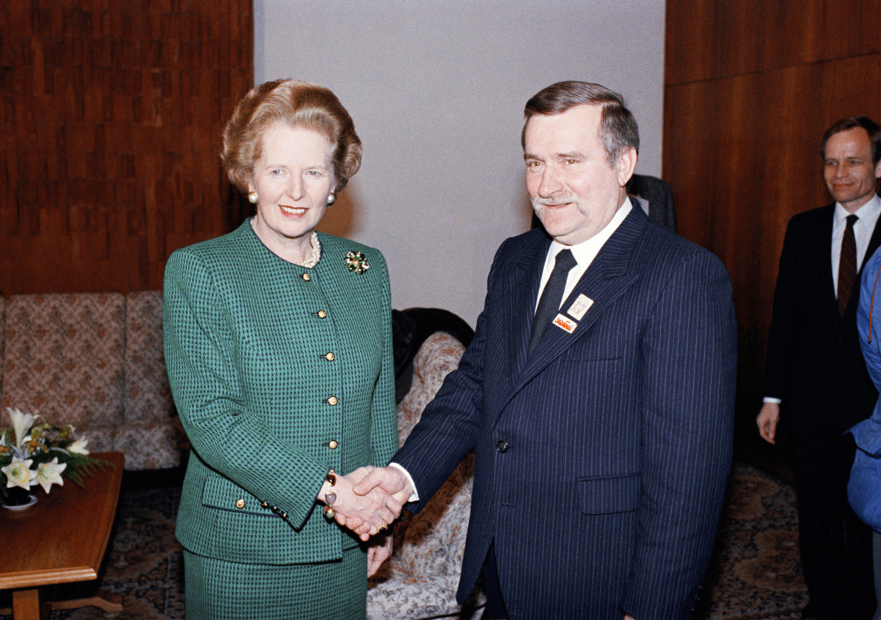 Margaret Thatcher w Polsce. Archiwalne zdjęcia
