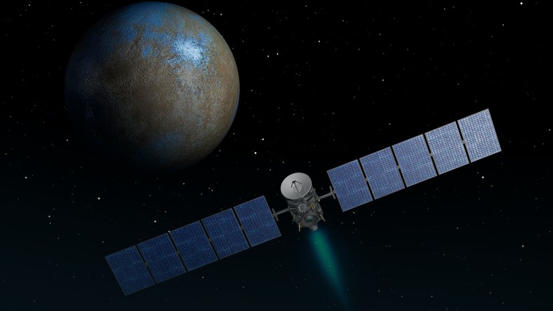 Poll Ceres louse & # x142; and in orbit & # x119; Ceres