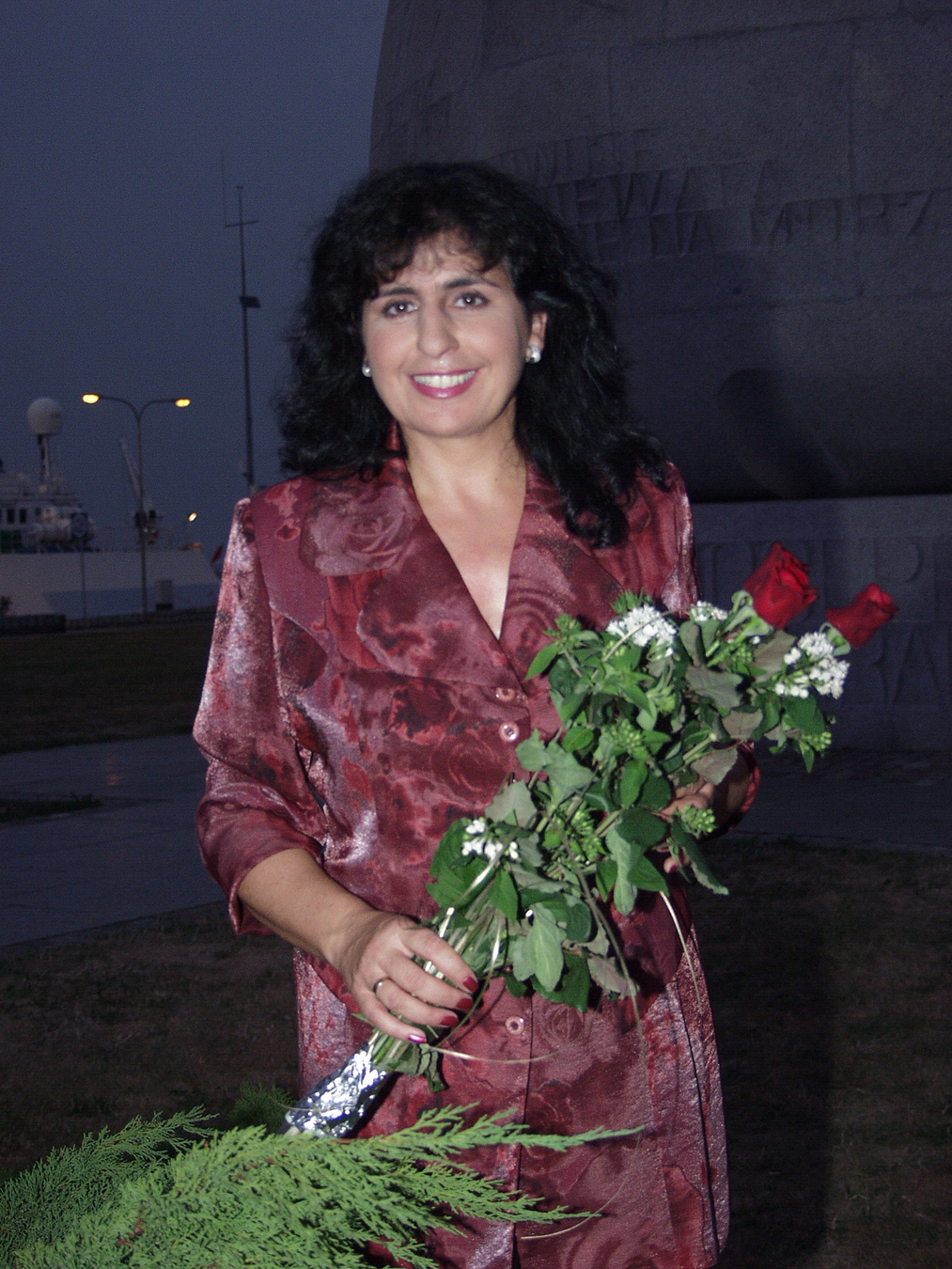 Eleni podczas