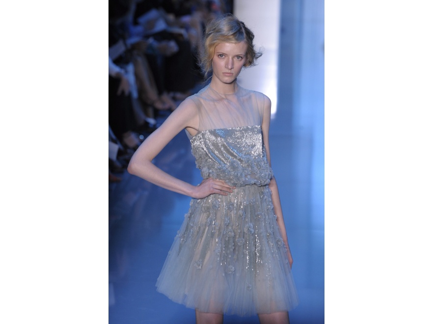 Paris Fashion Week - suknie Ellie Saaba z kolekcji Haute couture.