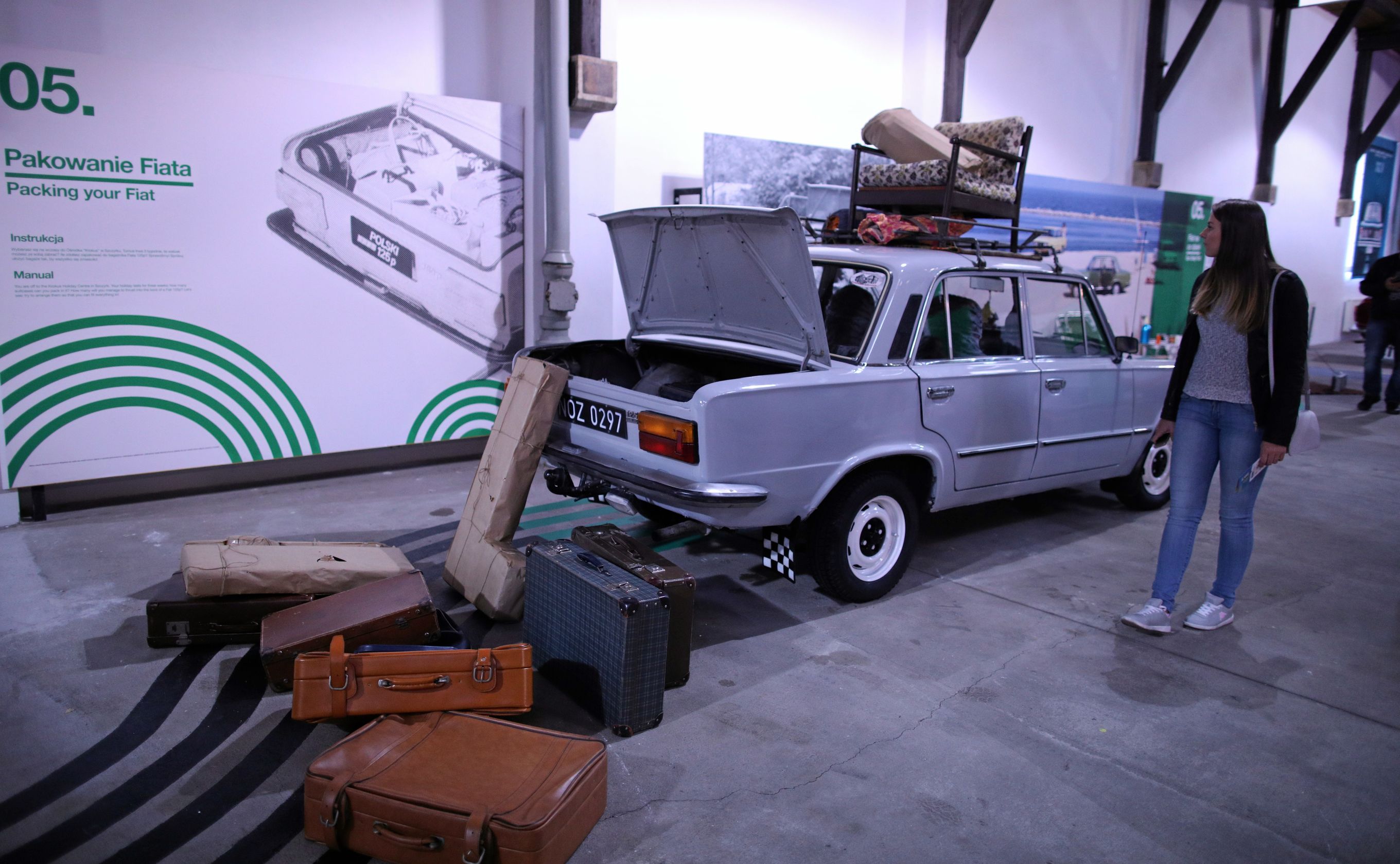 Fiat 125p - wystawa