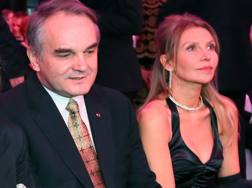 Iwona Grzymała i Waldemar Pawlak