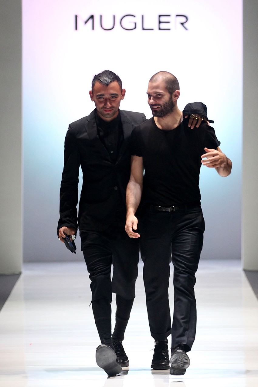 Nicola Formichetti i Thierry Mugler/ fot. Getty Images