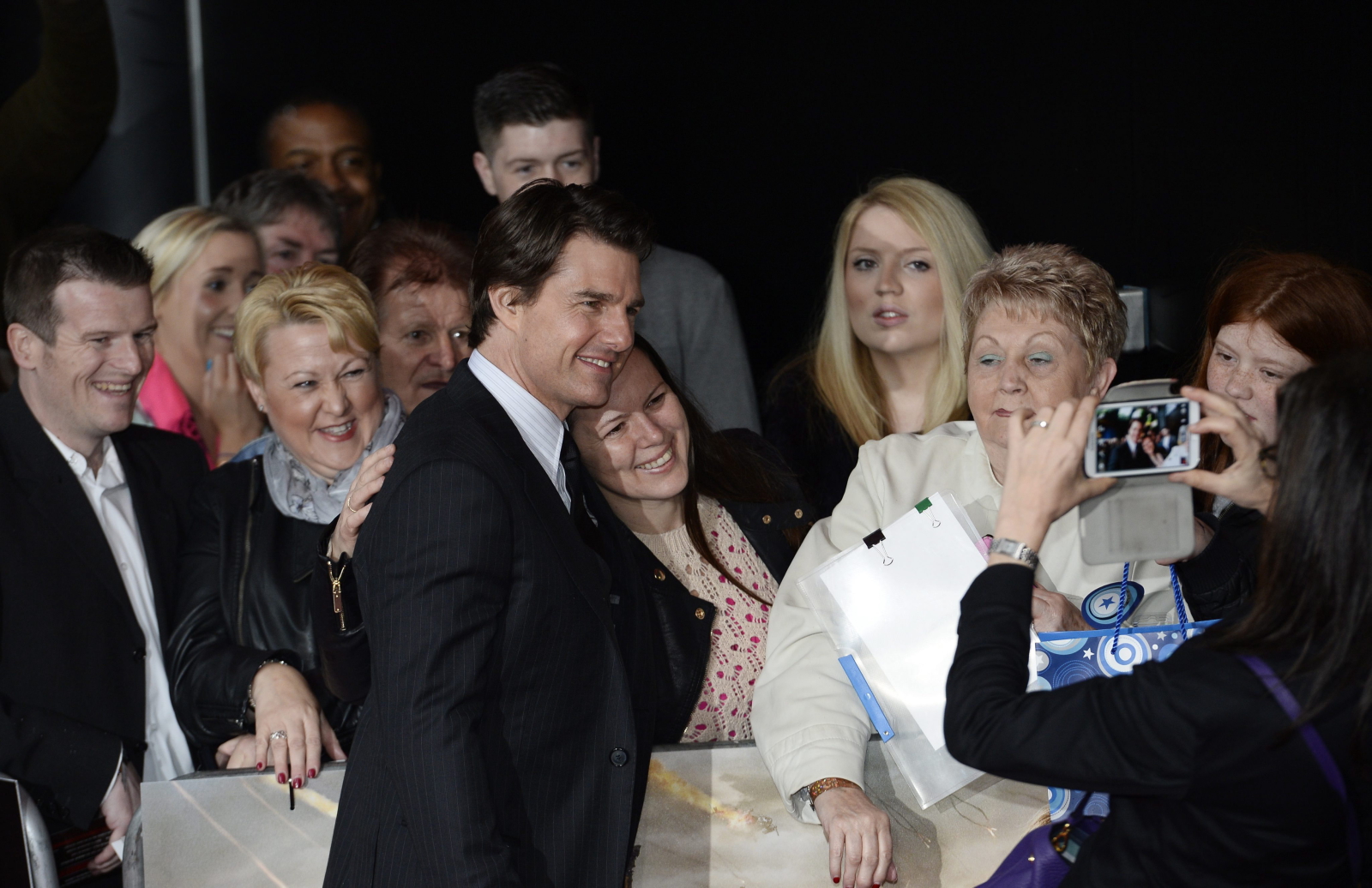 Tom Cruise na premierze