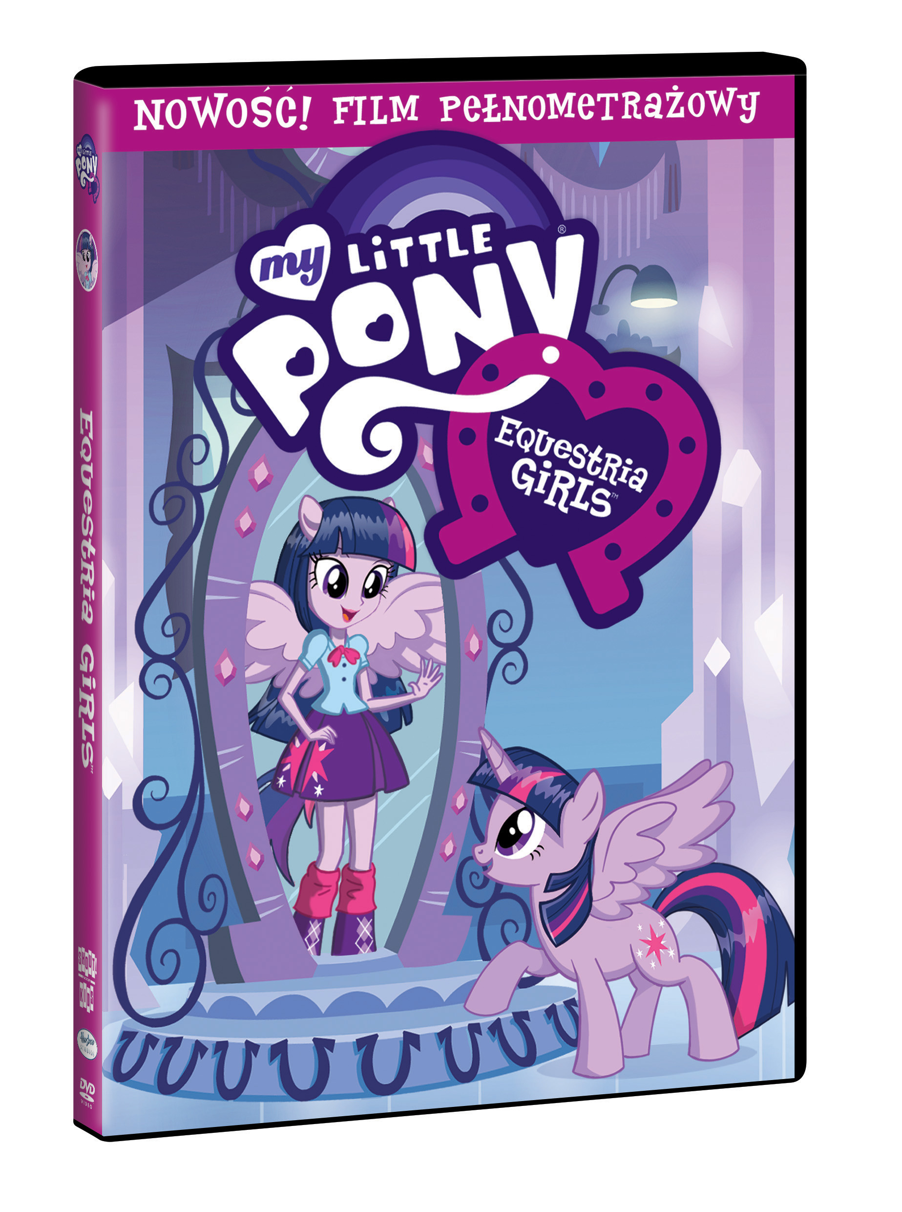 Tym razem przebojowe kucyki Pony przybywają do świata ludzi, by odzyskać skradzioną koronę i przekonać się, jak wygląda życie nastolatek w Liceum Canterlot