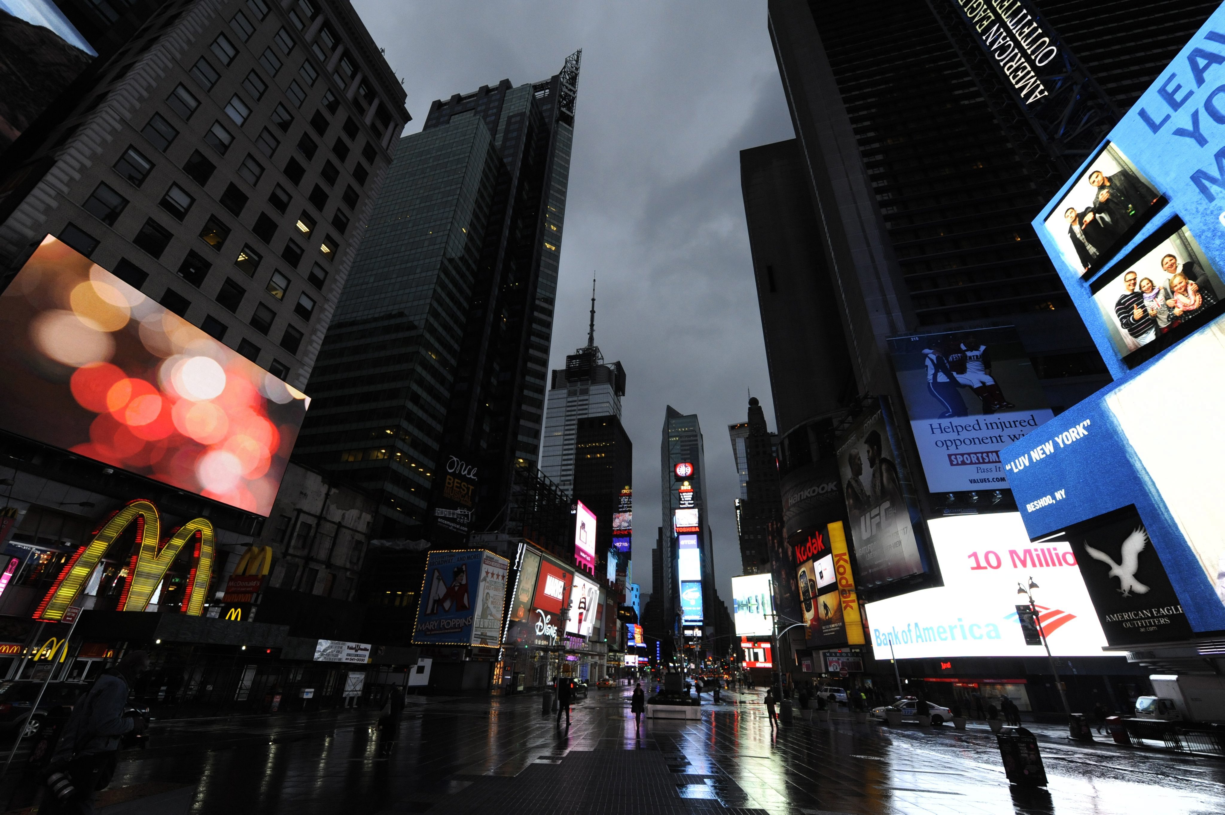 Huragan Sandy nad Nowym Jorkiem