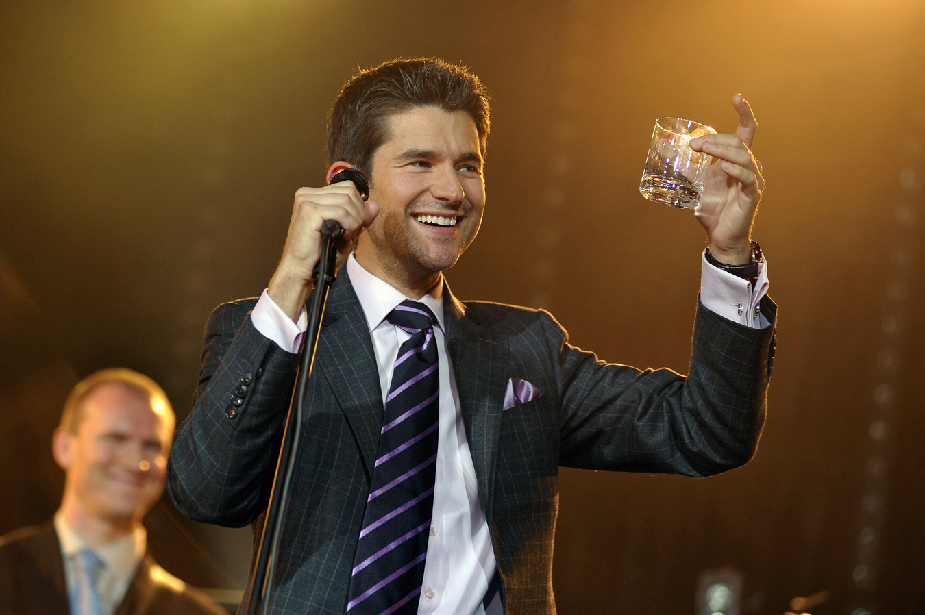 Matt Dusk podczas koncertu na Jazz Jamboree w 2008 roku