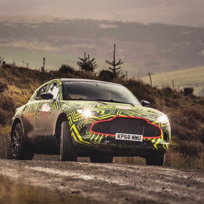 Aston Martin DBX - mamy pierwsze zdjęcia nowego SUV-a
