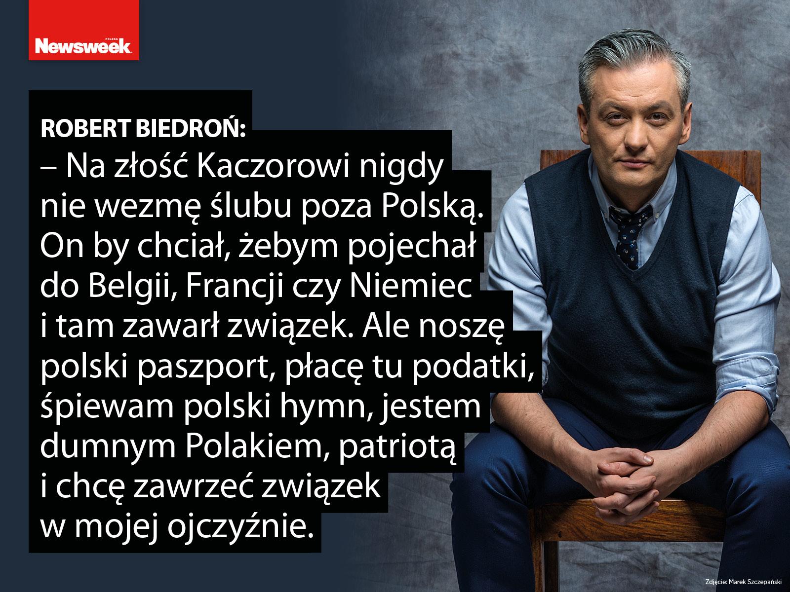 Robert Biedroń i  Krzysztofa Śmiszek cytaty 