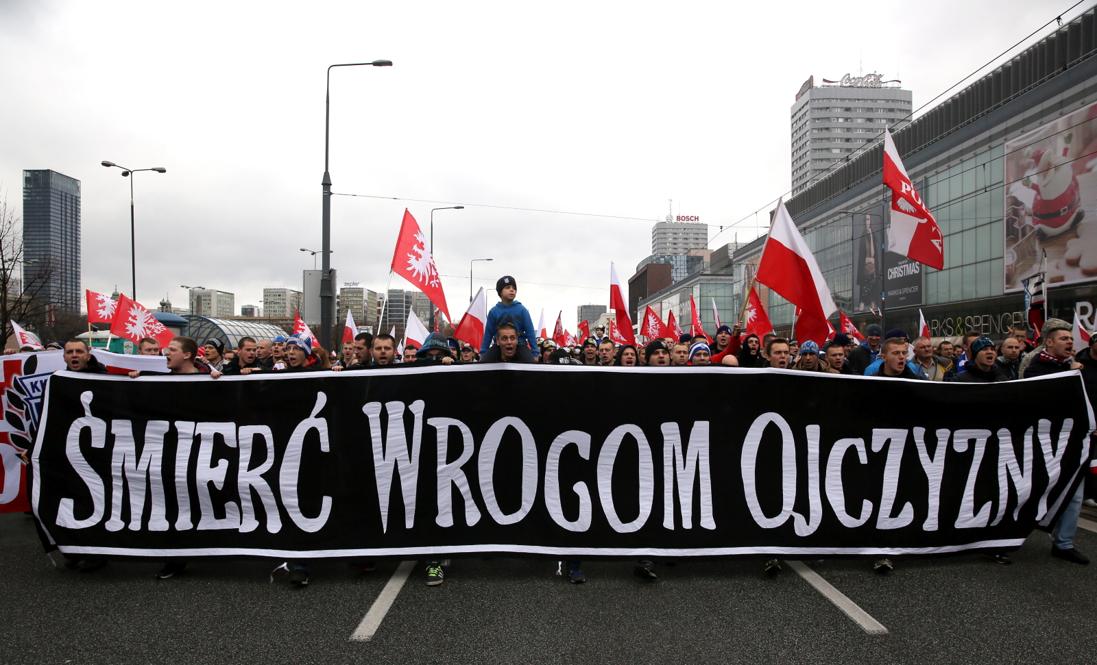Demonstracja odbywała się pod hasłem