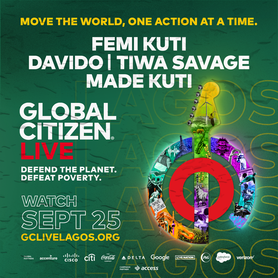 Global Citizen Live lineups revealed for Lagos, Paris & NYC events