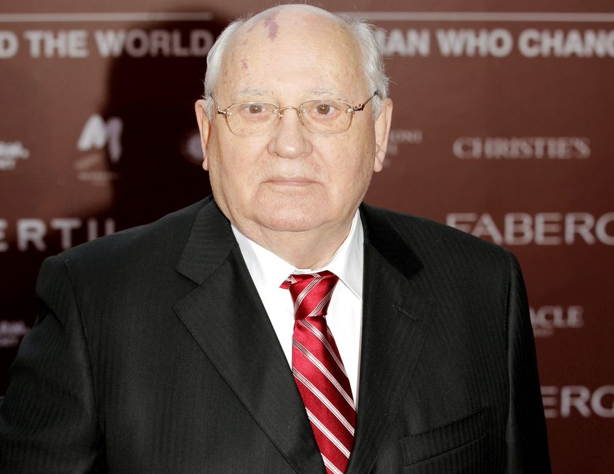 I sam jubilat, Michaił Gorbaczow
