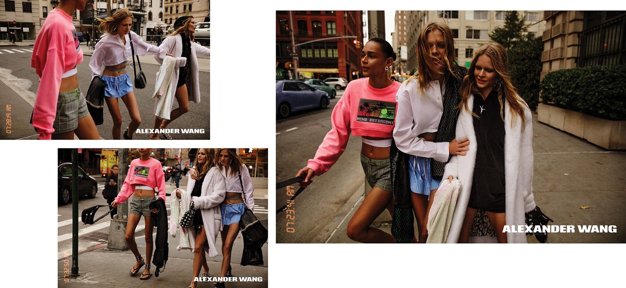 Najnowsza kampania reklamowa Alexander Wang wiosna-lato 2017
