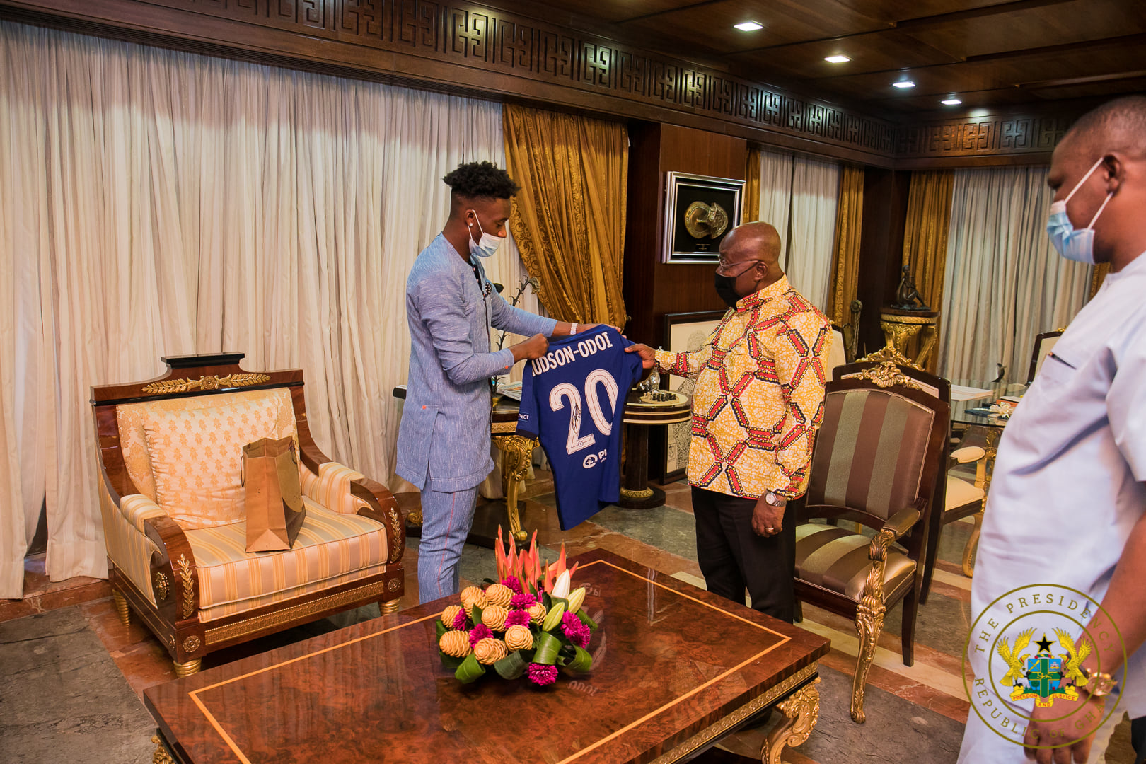 Akufo-Addo intervenes in calls for Hudson-Odoi to switch nationality to Ghana