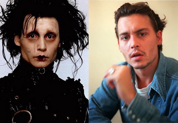 Johnny Depp jako Edward Nożycoręki (