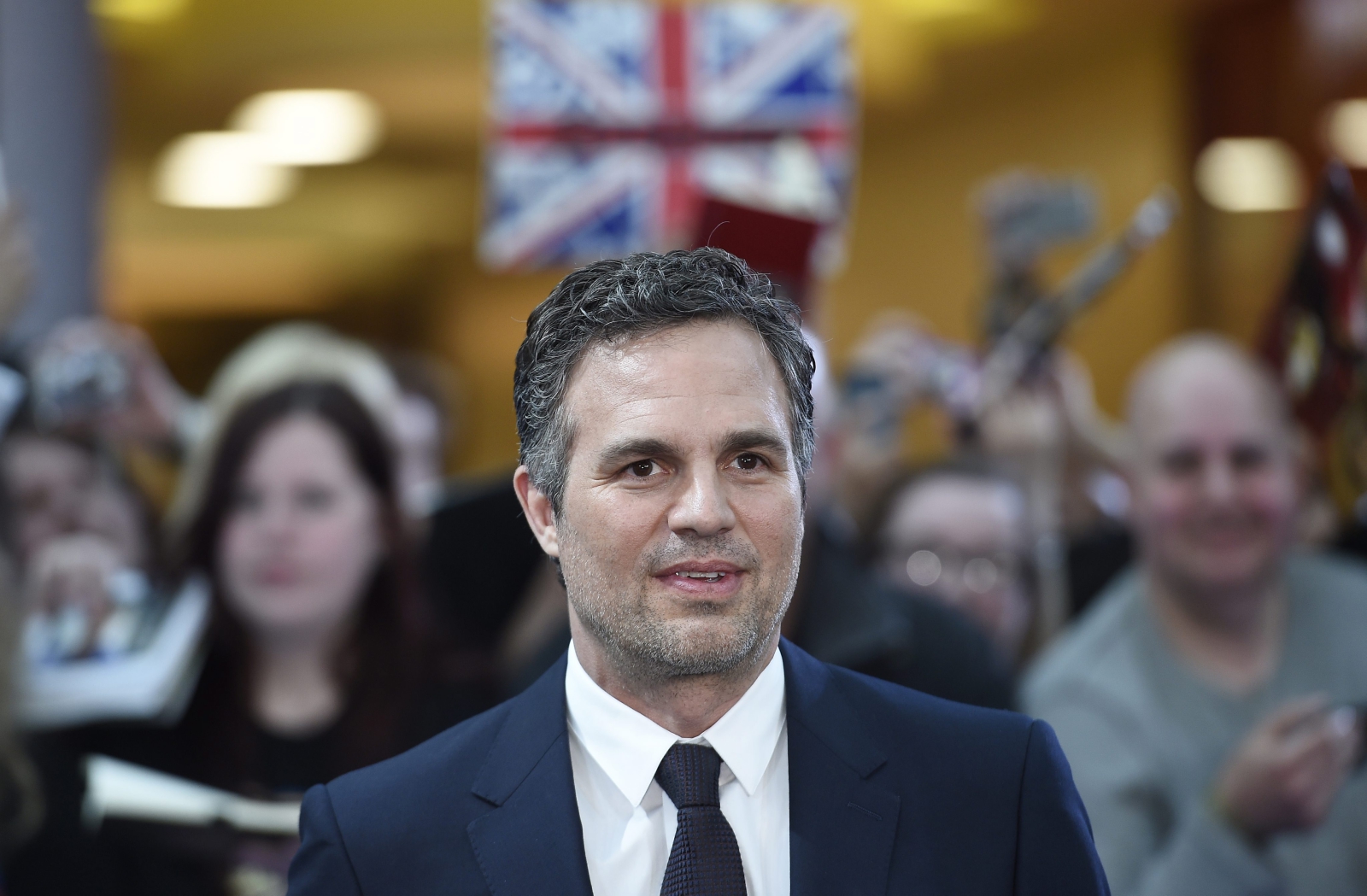 Mark Ruffalo na premierze filmu