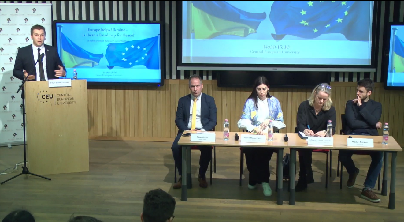 Fiatalabb vezető jöhet Putyin után, akit büntetőbíróság elé kell állítani a háborús bűnök miatt - ukrán és német politikus vitatta meg Budapesten Ukrajna jövőjét