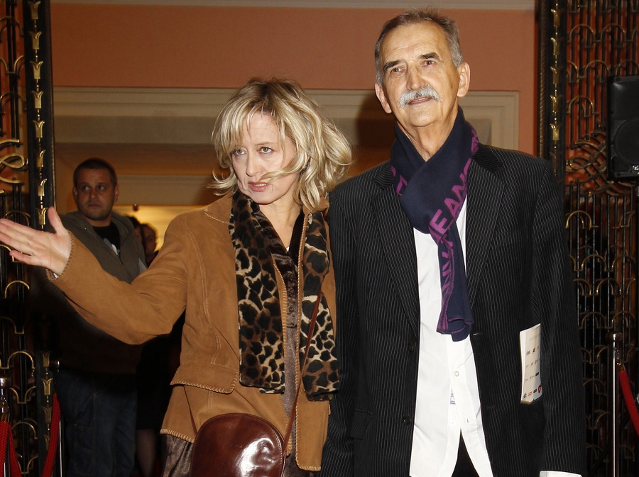 Marek Koterski i Małgorzata Bogdańska