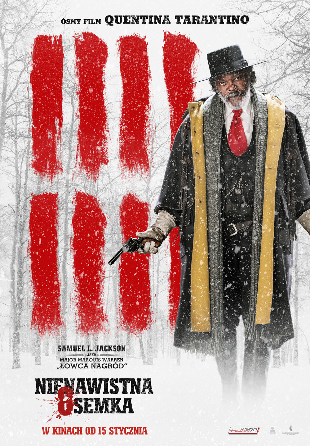 Samuel L Jackson jako Major Marquis Warren